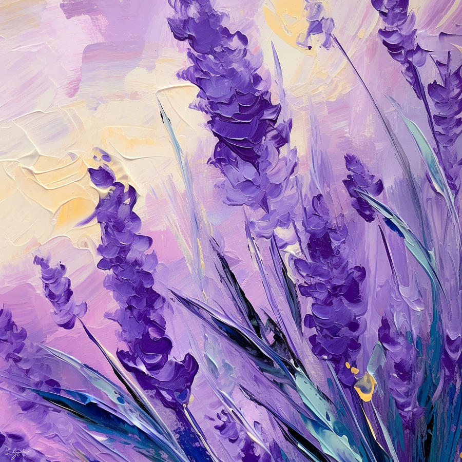 Dance of the Flowers Painting by Lourry Legarde