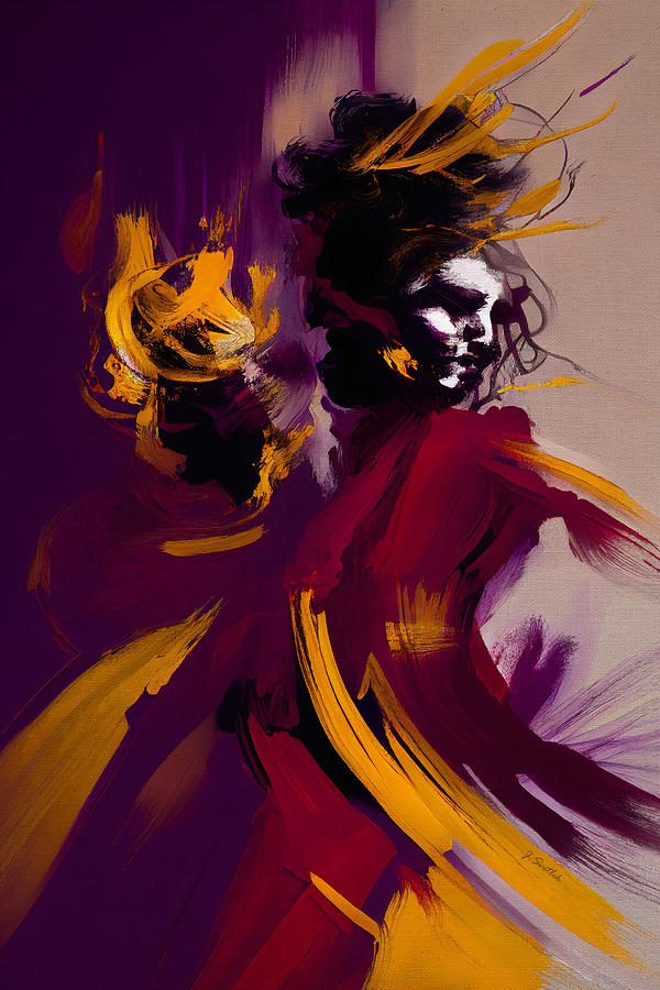 Dance of the mind Painting by Jirka Svetlik