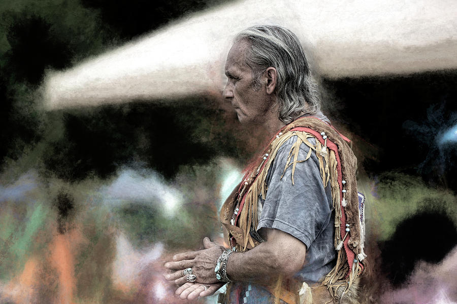 Dance of the Woodland Elder Photograph by Wayne King