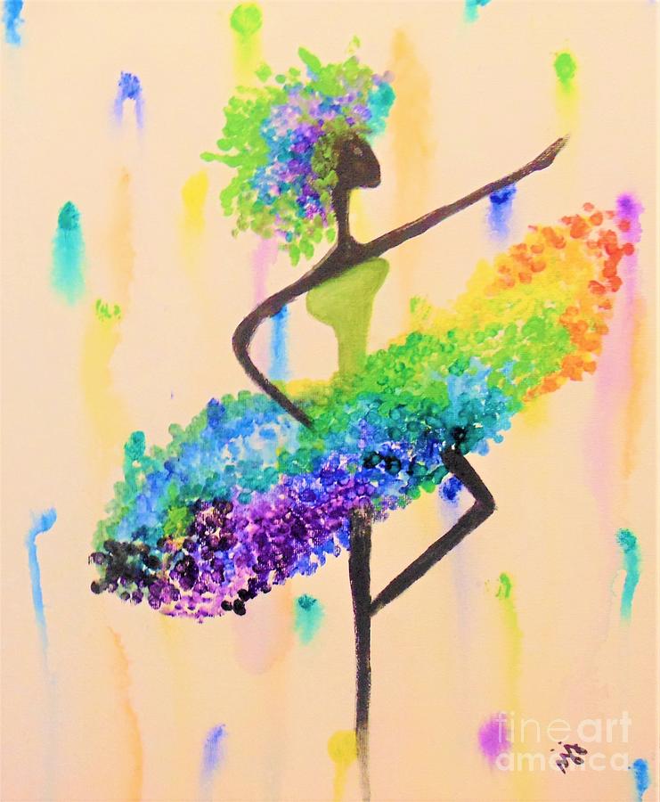 Dance Painting by Saundra Johnson