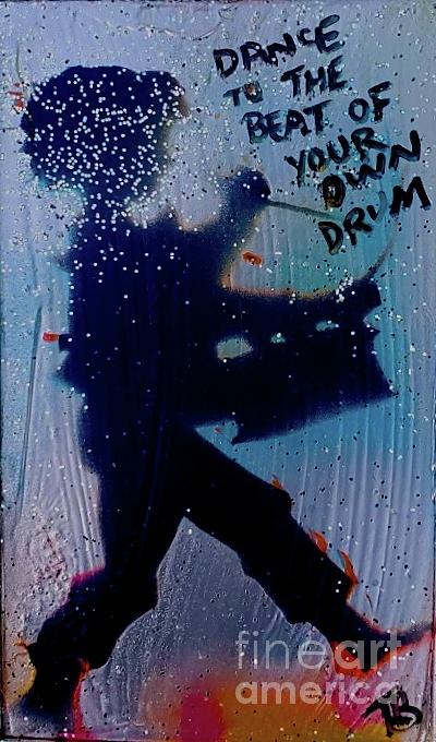 Dance To The Beat Of Your Own Drum Painting by Tony B Conscious