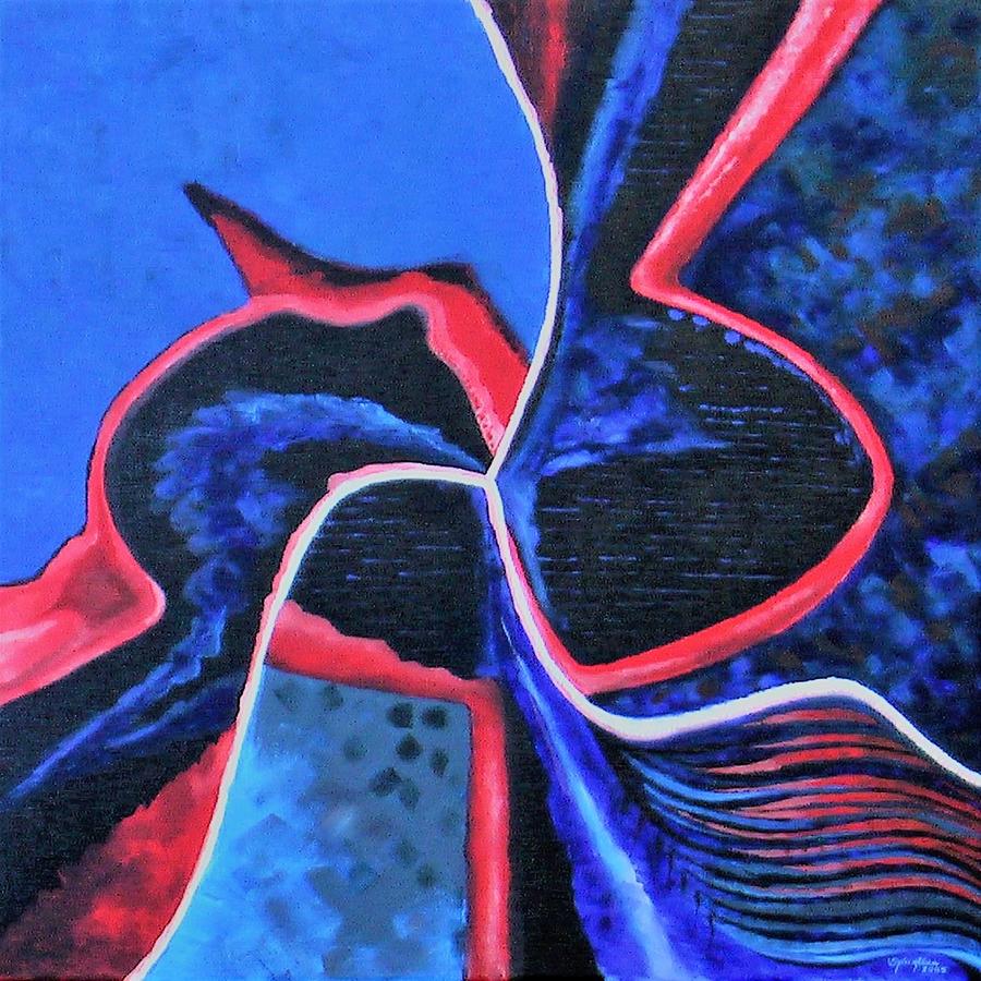 Dance with Me Painting by Sylvia Kula