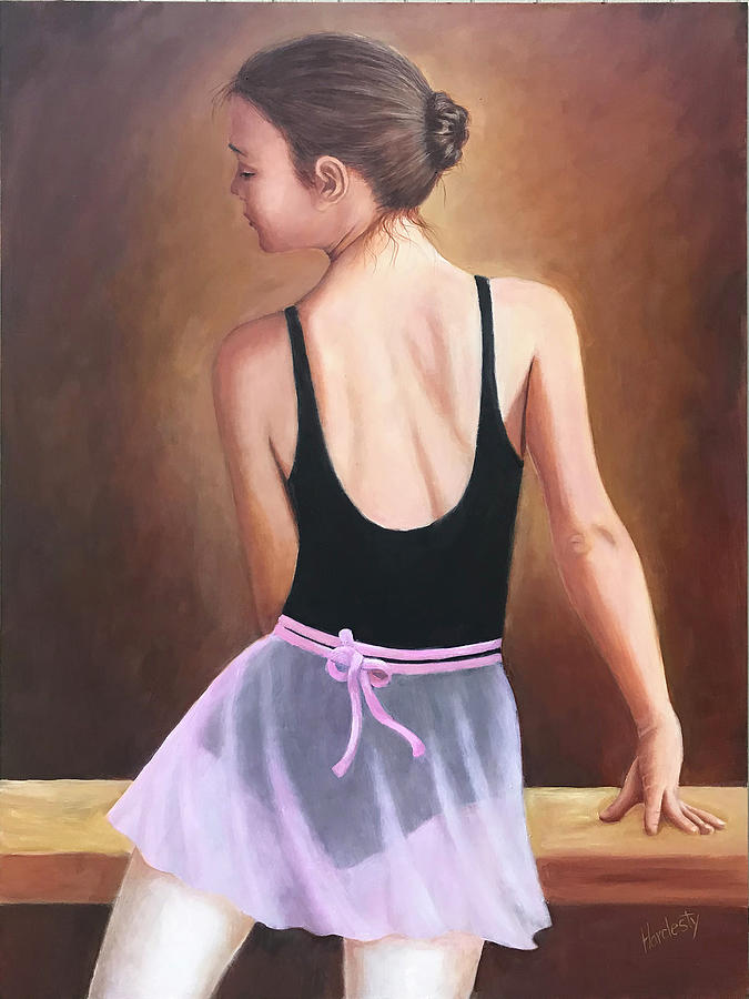 Dancer 4 Painting by David Hardesty