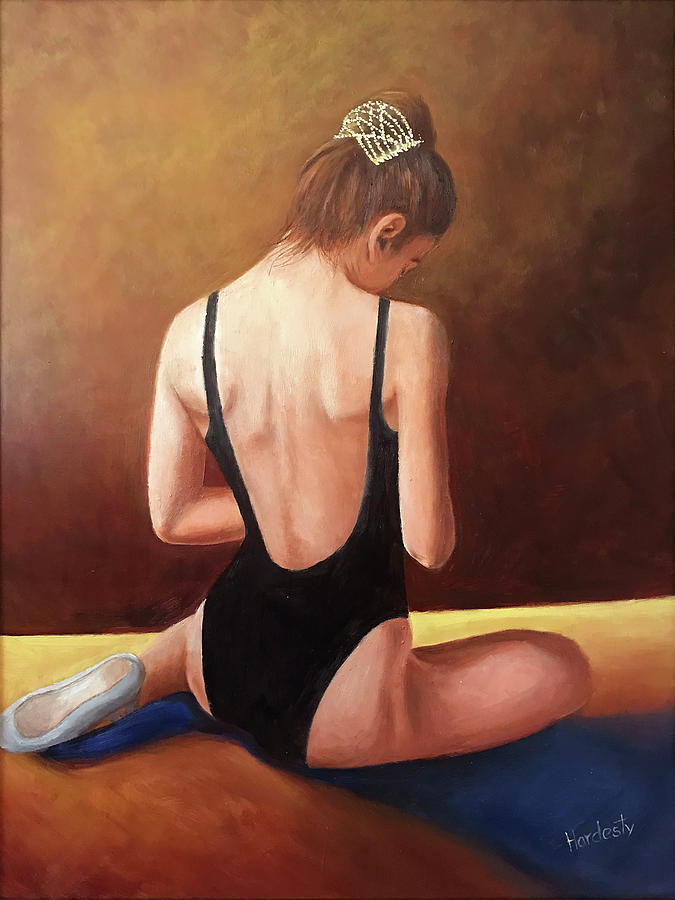 Dancer 5 Painting by David Hardesty