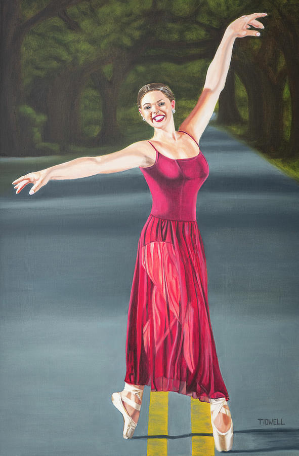 Dancer Painting by Deborah Tidwell Artist