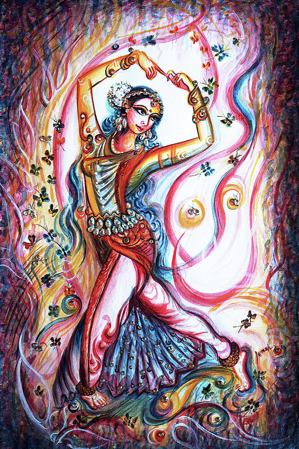Dancer - Harsh Malik  Painting by Harsh Malik