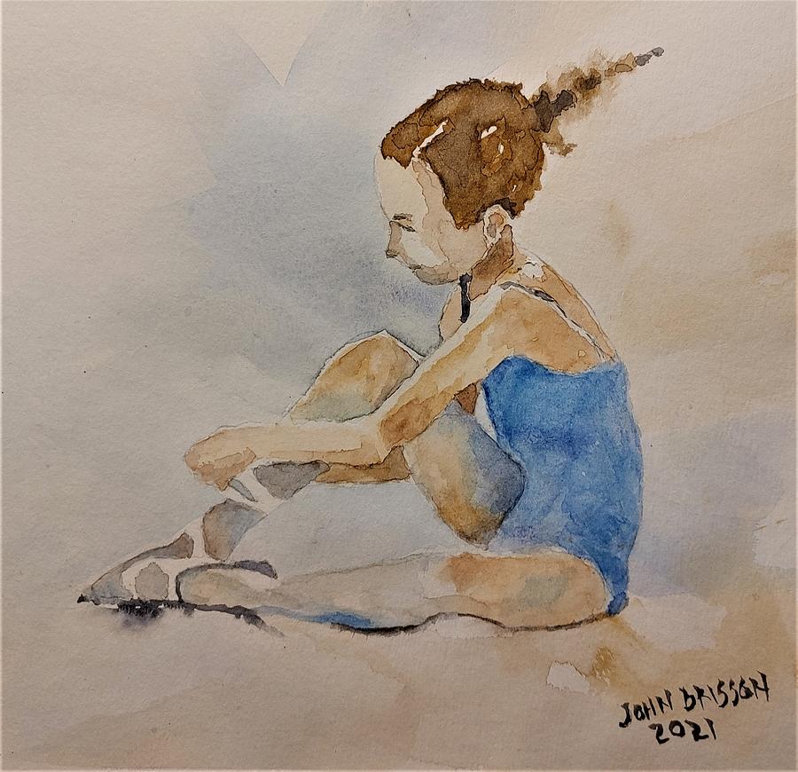 Dancer Painting by John Brisson