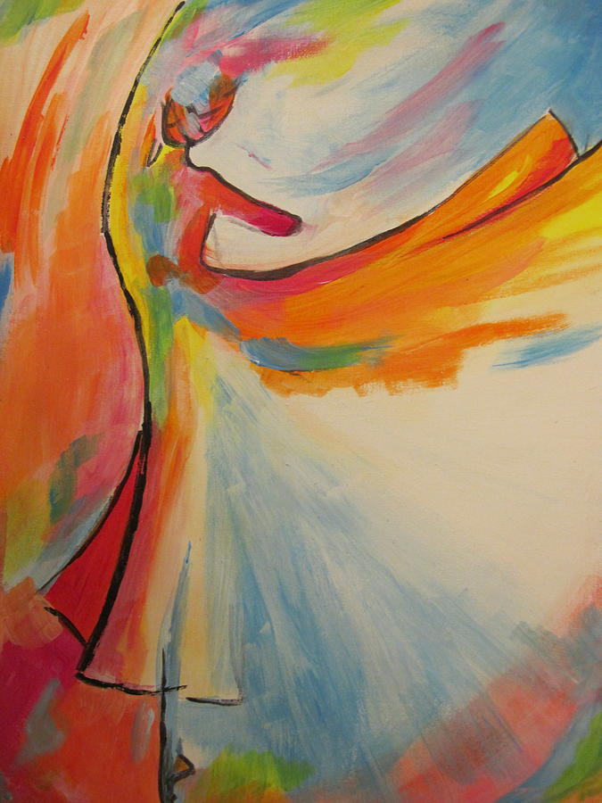 Dancer Painting - Dancer by Leah Thompson