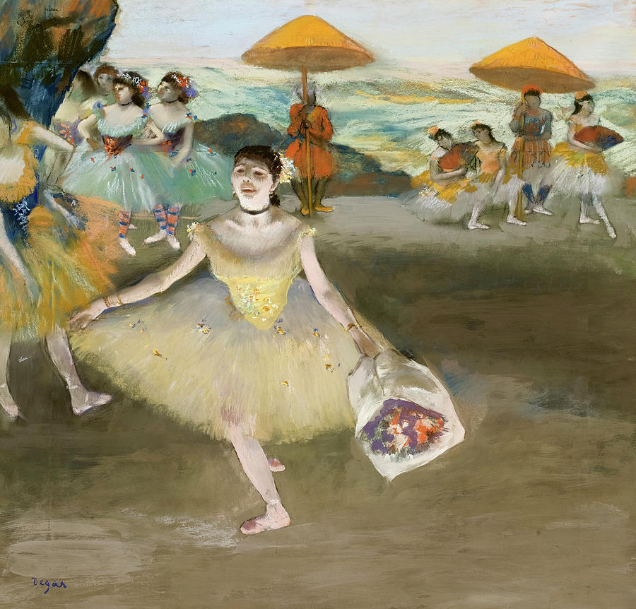 Dancer with a 1878 by Edgar Degas