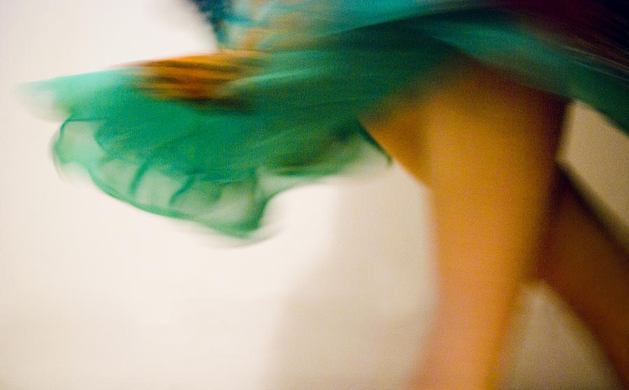 Dancer with Fluttering Skirt Photograph by © Karen To