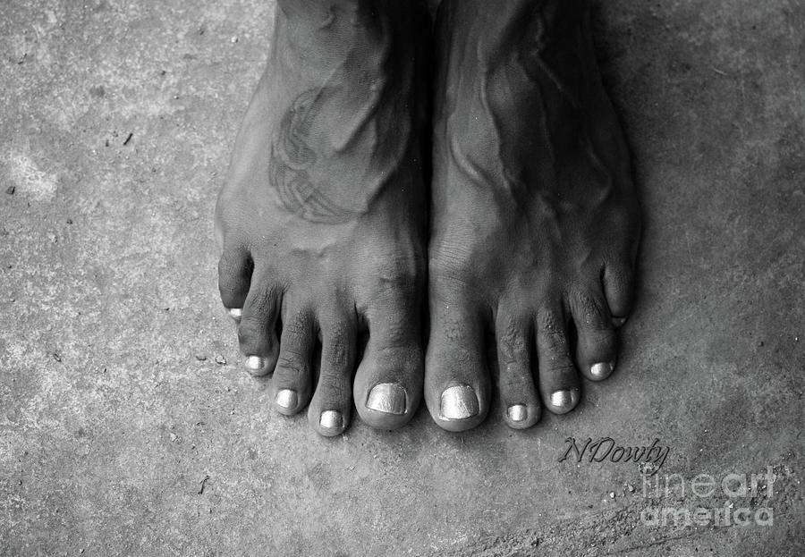 Dancers Feet Photograph by Natalie Dowty