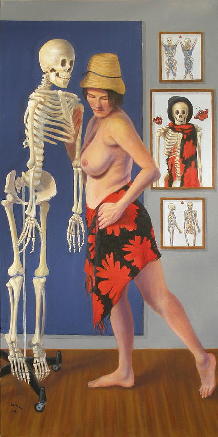 Dances with Death #2 Painting by Donelli  DiMaria