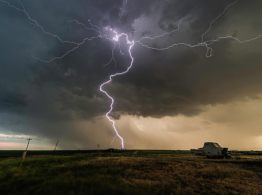 Dancing Bolt Photograph by Marcus Hustedde