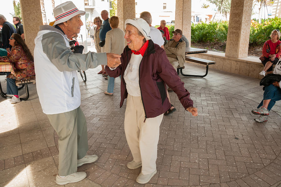 Dancing Centenarians Photograph by Montes-Bradley
