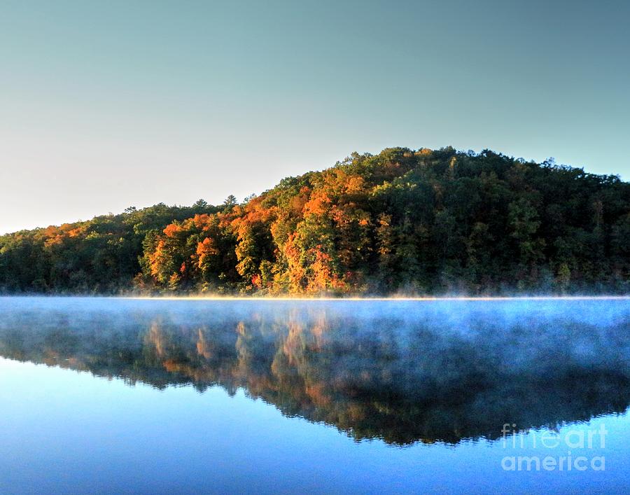 Dancing fog on Autumn mornings Photograph by Charlene Cox - Fine Art ...