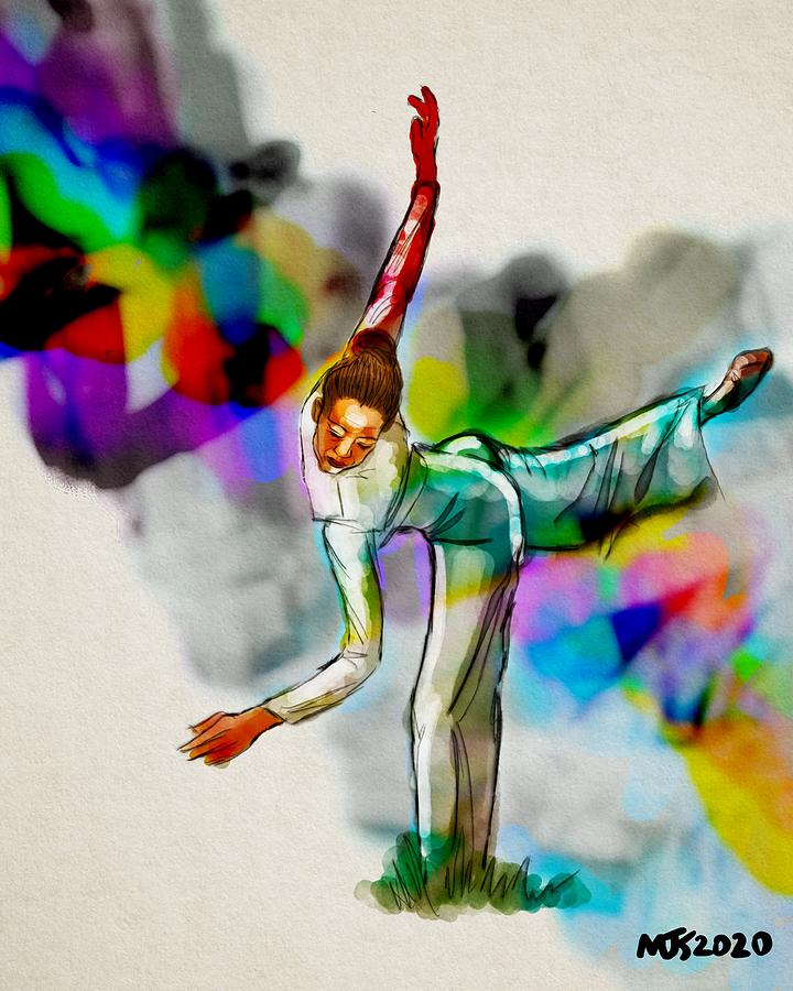 Dancing In The Fields Digital Art by Michael Kallstrom