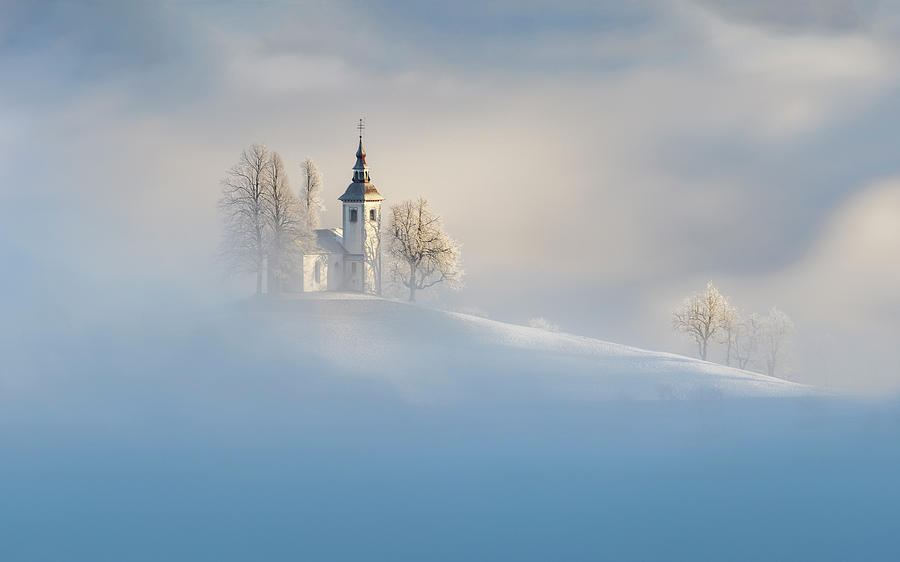 Dancing in the mists Photograph by Piotr Skrzypiec