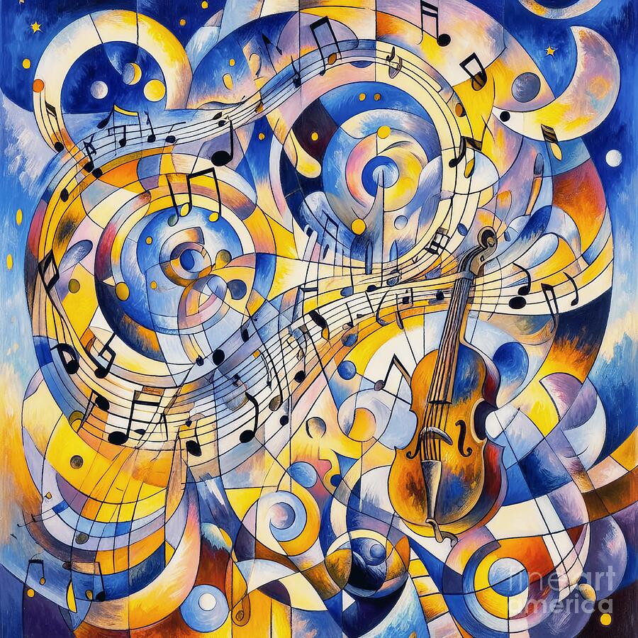 Dancing Notes Digital Art by Christina Fairhead Art and Merch Dancing Notes Digital Art by Christina Fairhead Art and Merch