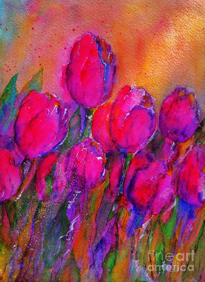 Dancing Spring Painting by Amalia Suruceanu