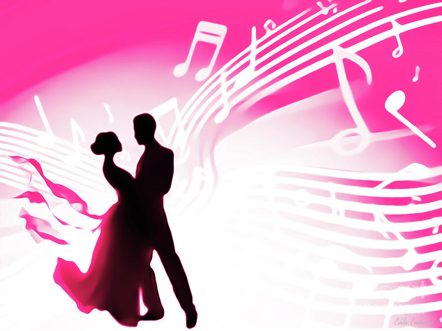 Dancing to the Music Digital Art by Eddie Eastwood
