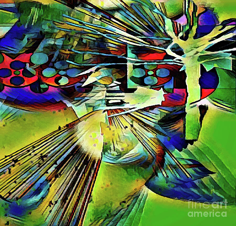 Dancing Under the Mapletree Digital Art by Diana Mary Sharpton