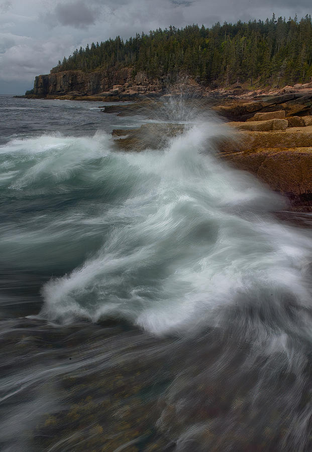 Dancing Waves Photograph by Stephen Vecchiotti