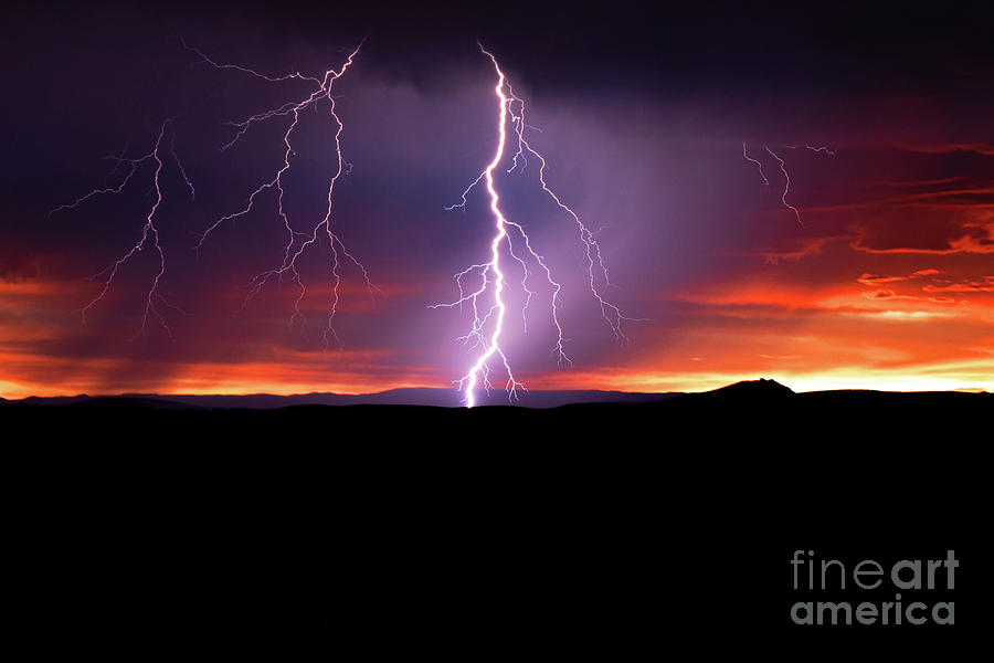 Dancing With Lightning 6 Photograph by Elijah Rael