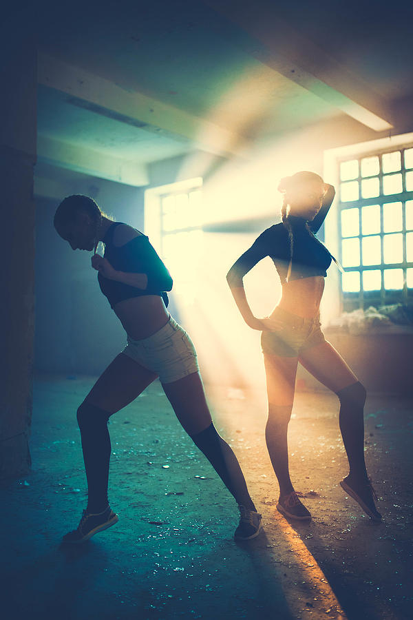 Dancing women Photograph by South_agency