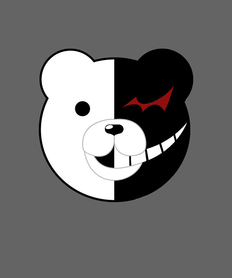 Danganronpa monokuma T yellow red Painting by Phillips Thomas | Fine ...