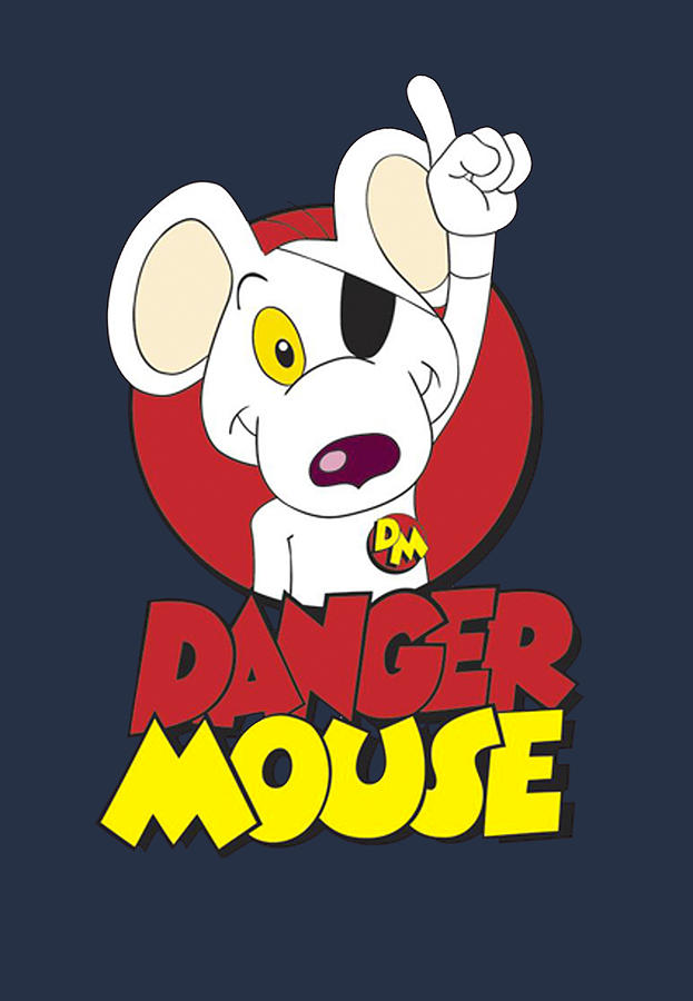 Mouse Drawing - Danger mouse by Hanna Barbera