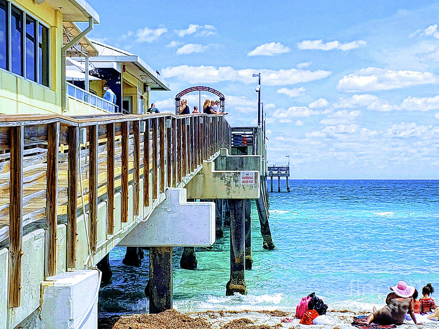 Dania Beach Pier Photograph by Ray Tepper Fine Art America