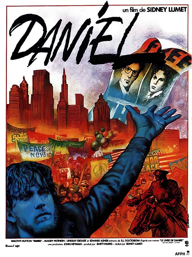 Daniel, 1983  movie poster Mixed Media by Movie World Posters