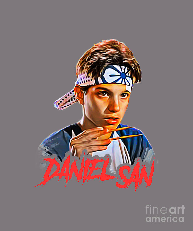 Daniel San Karate Kid Tapestry - Textile by Daniel OVERBAUGH - Fine Art