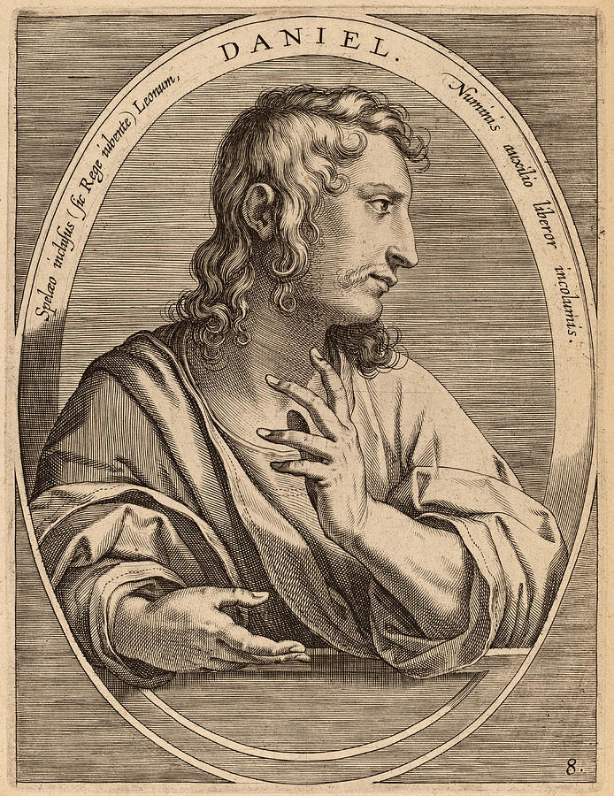 Daniel Drawing by Theodor Galle