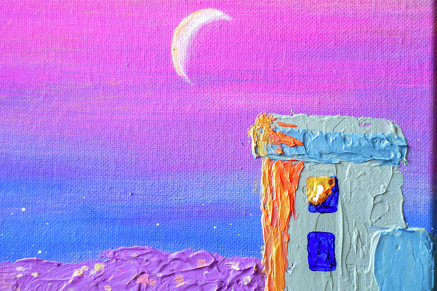 Danielas Sunrise Fragment Painting by Ashley Wright