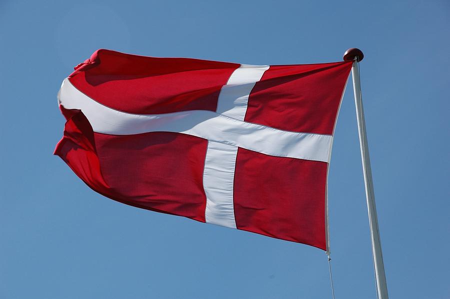 Danish flag Photograph by Lorenz Jorgensen - Fine Art America