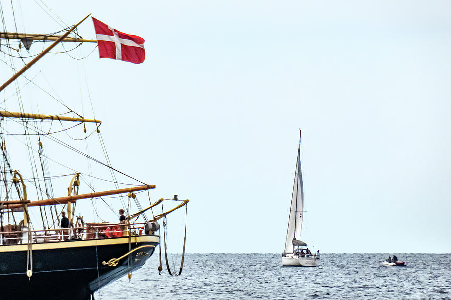 Danish school Ship Georg Stage 4 Photograph by Kim Lessel
