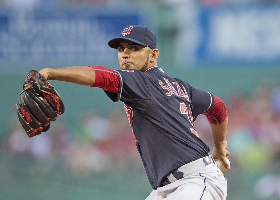 Danny Salazar Photograph by Michael Ivins/Boston Red Sox