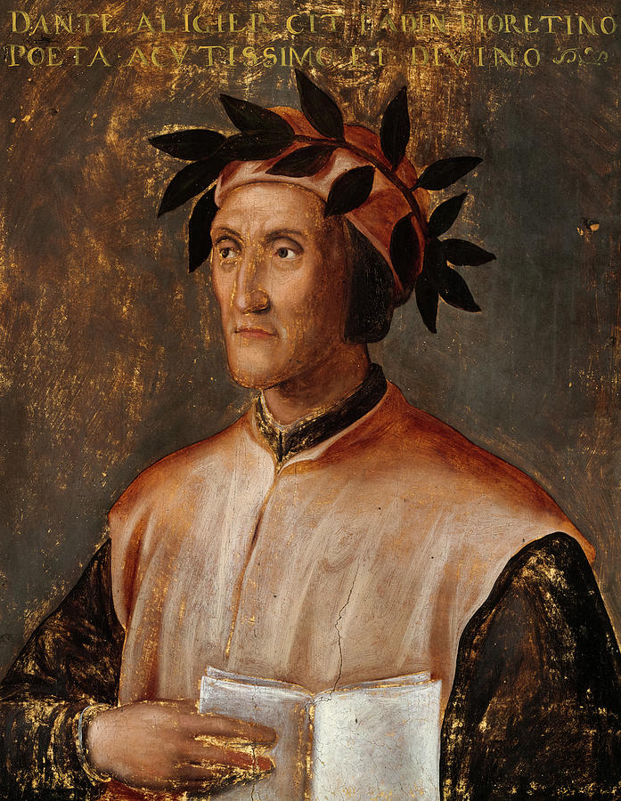 Bronzino Painting - Dante Alighieri, 1550 by Old Master