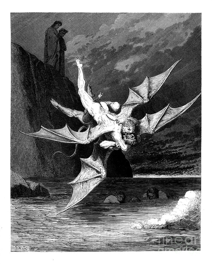 Dante Inferno by Dore t19 Photograph by Historic illustrations - Pixels