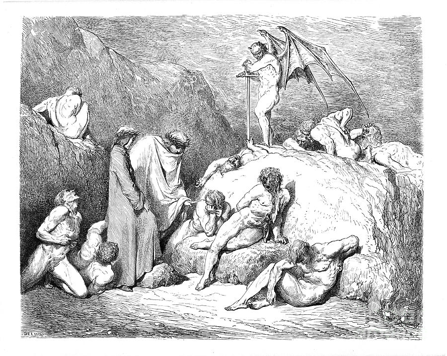 Dante Inferno by Dore t39 by Historic illustrations