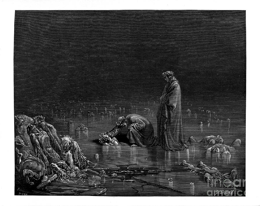 Dante Inferno by Dore t58 Photograph by Historic illustrations - Fine ...
