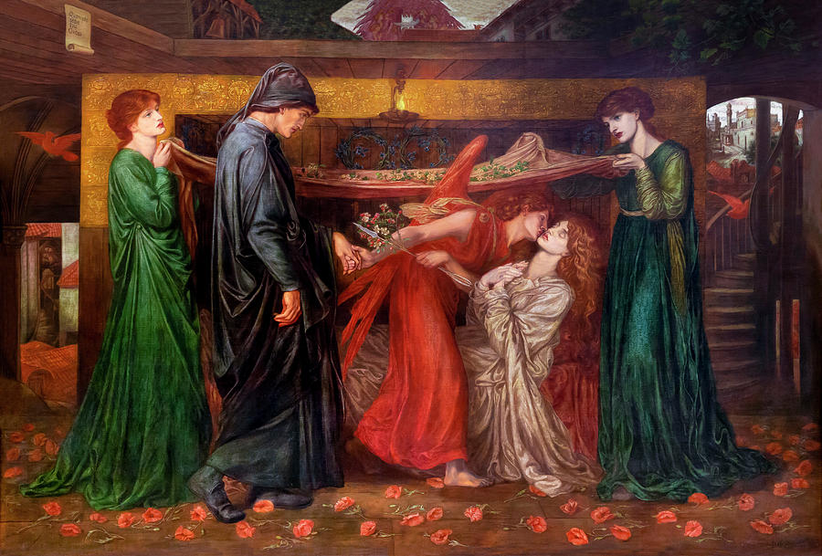 Dante's Dream at the Time of the Death of Beatrice, 1870-1881 ...