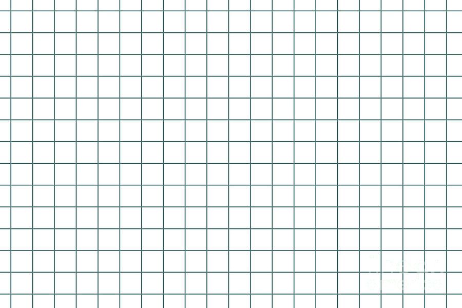 Dark Aqua White Grid Pattern 2023 Color of the Year Vining Ivy PPG1148 ...