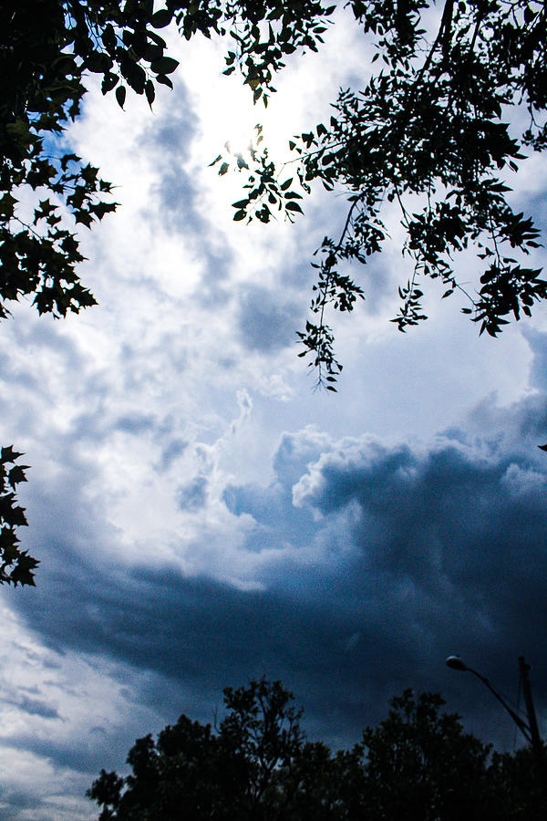 Dark Blue Clouds Photograph by W Craig Photography