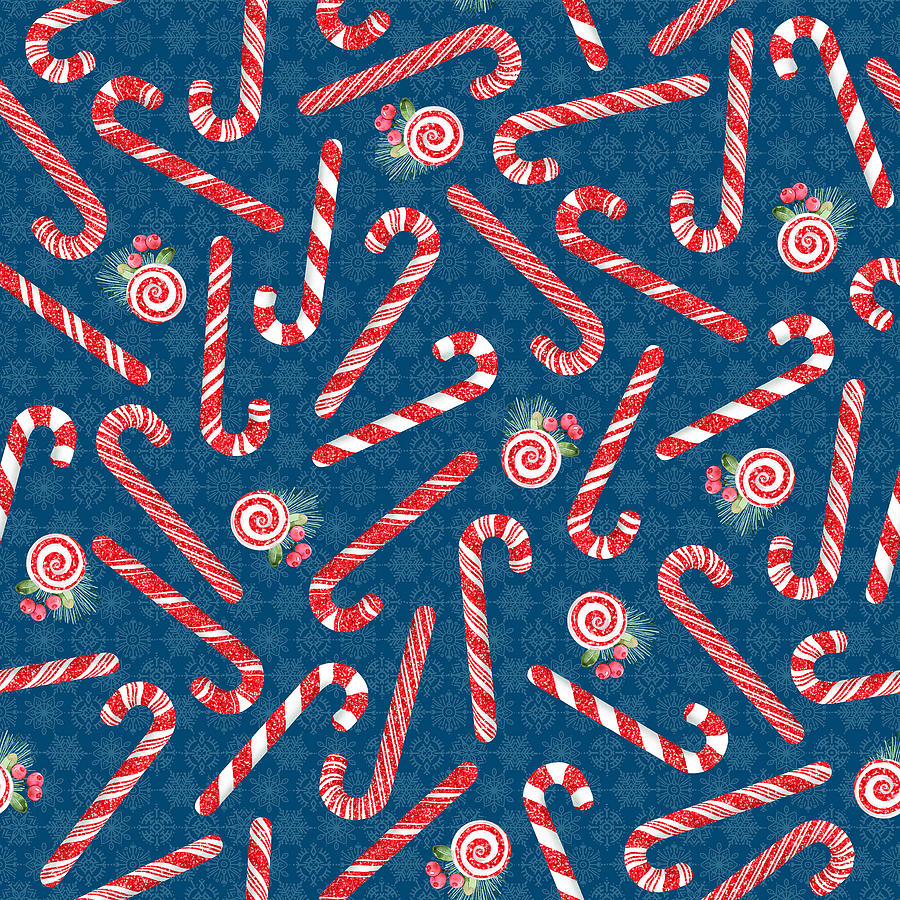 candy cane pattern seamless