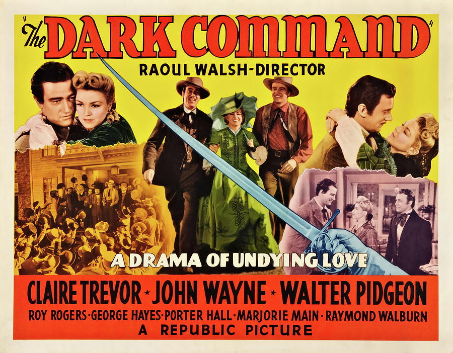 DARK COMMAND -1940-, directed by RAOUL WALSH. Photograph by Album