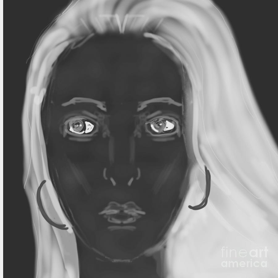 Dark eyes Digital Art by Jacinta Hunt - Pixels Merch