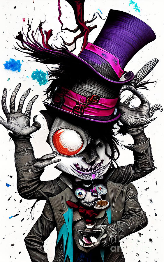 Dark Hatter Digital Art by Derek Ahrndt - Fine Art America