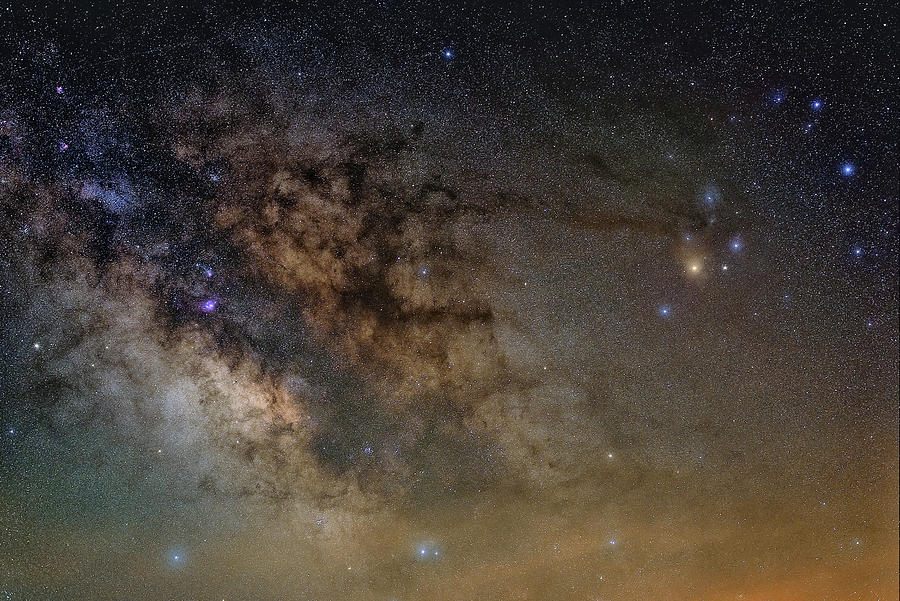Dark Horse Nebula 4 Photograph by Robert Fawcett